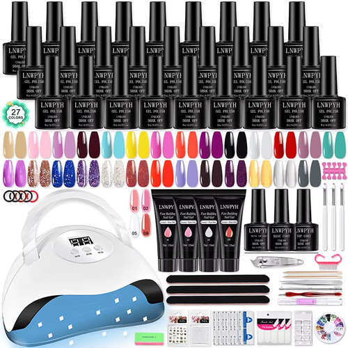 Kit smalto gel unghie con - smalto,