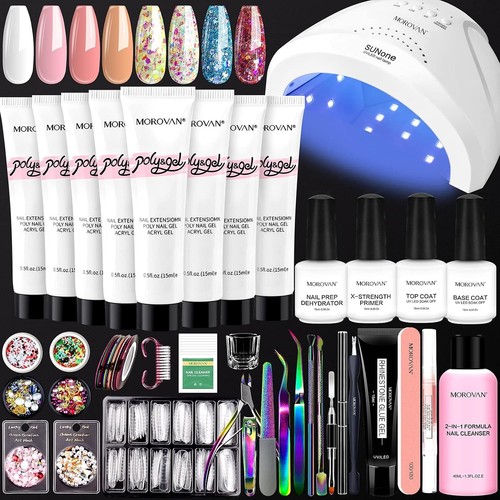 Morovan poly gel kit - poly,
