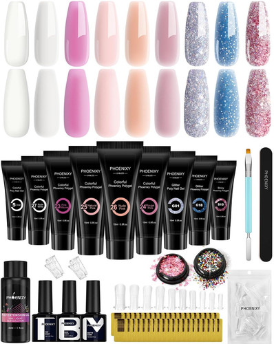 Poly nail gel kit phoenixy - nail,