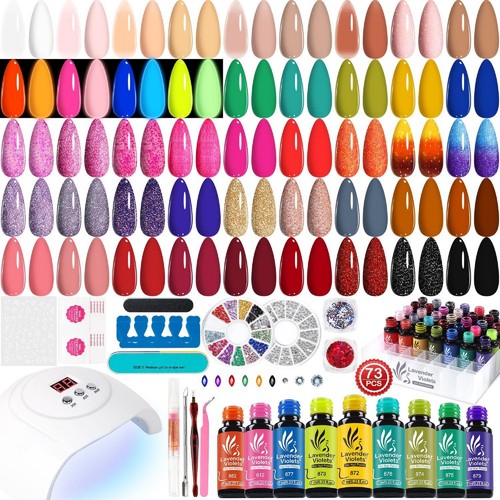 Kit smalto gel - smalto, lampada