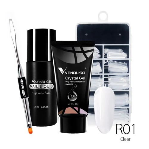 Kit gel unghie - poly, nail