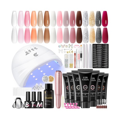 50pz kit gel unghie - 50pz,