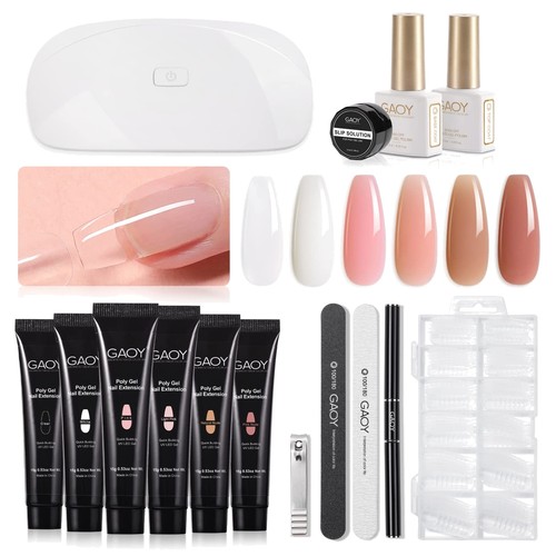 Kit unghie poly gel con - kit,
