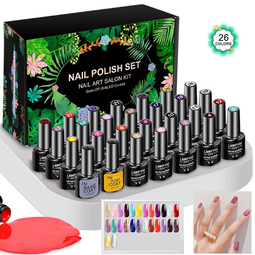 Set smalti gel semipermanenti - gel,