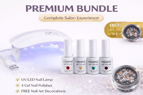 Kit unghie gel lampada - gel,