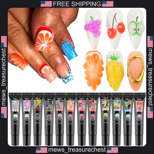 Kit gel scultura nail art - kit,
