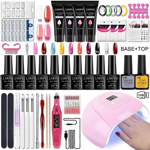 Kit smalto gel lampada - kit, unghie