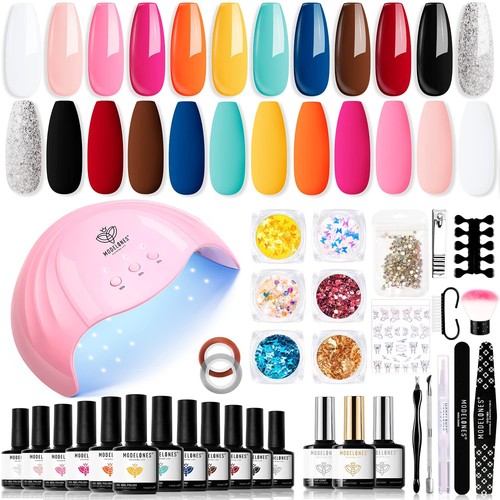 Modelones gel nail kit - gel,