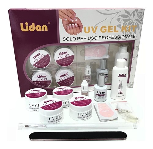 Kit ricostruzione unghie nail - kit,