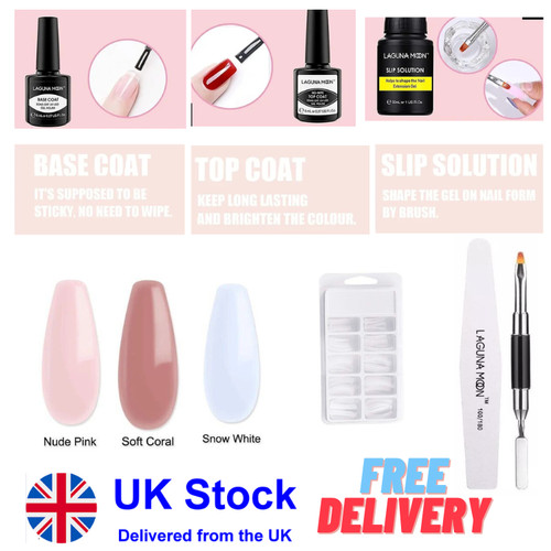 Poly gel nail kit colori - kit,, 3